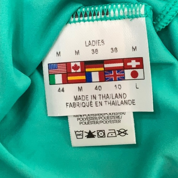 Spyder CYCLING 3/4 SLV TOP - Green - Picture 13 of 16